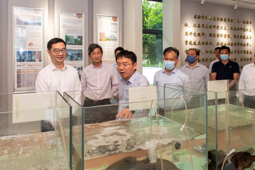湖北省副省长宁咏一行调研湖北洪山实验室